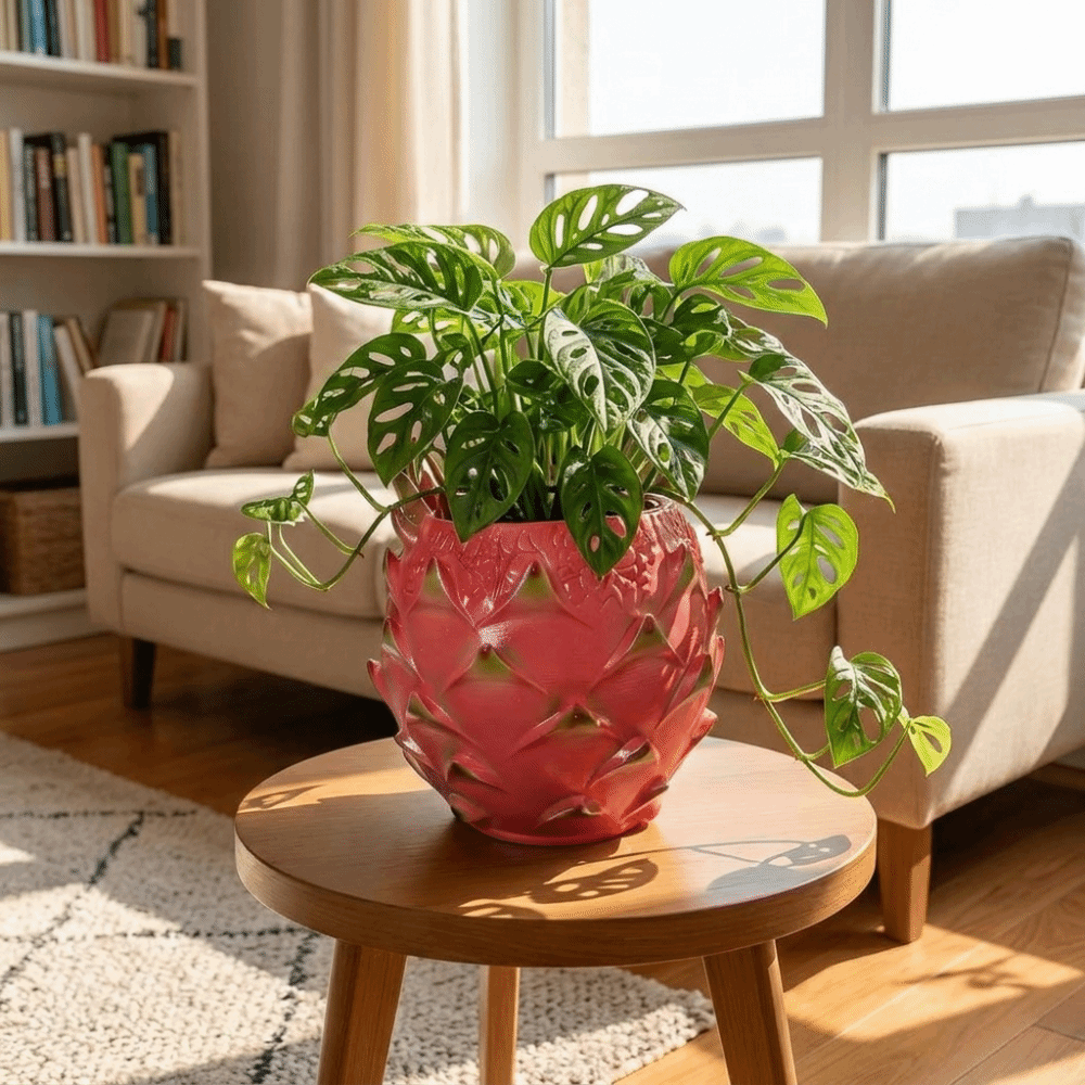 Creative Resin Dragon Fruit Pl - Snake Plant Ceramic ulasan dan harga