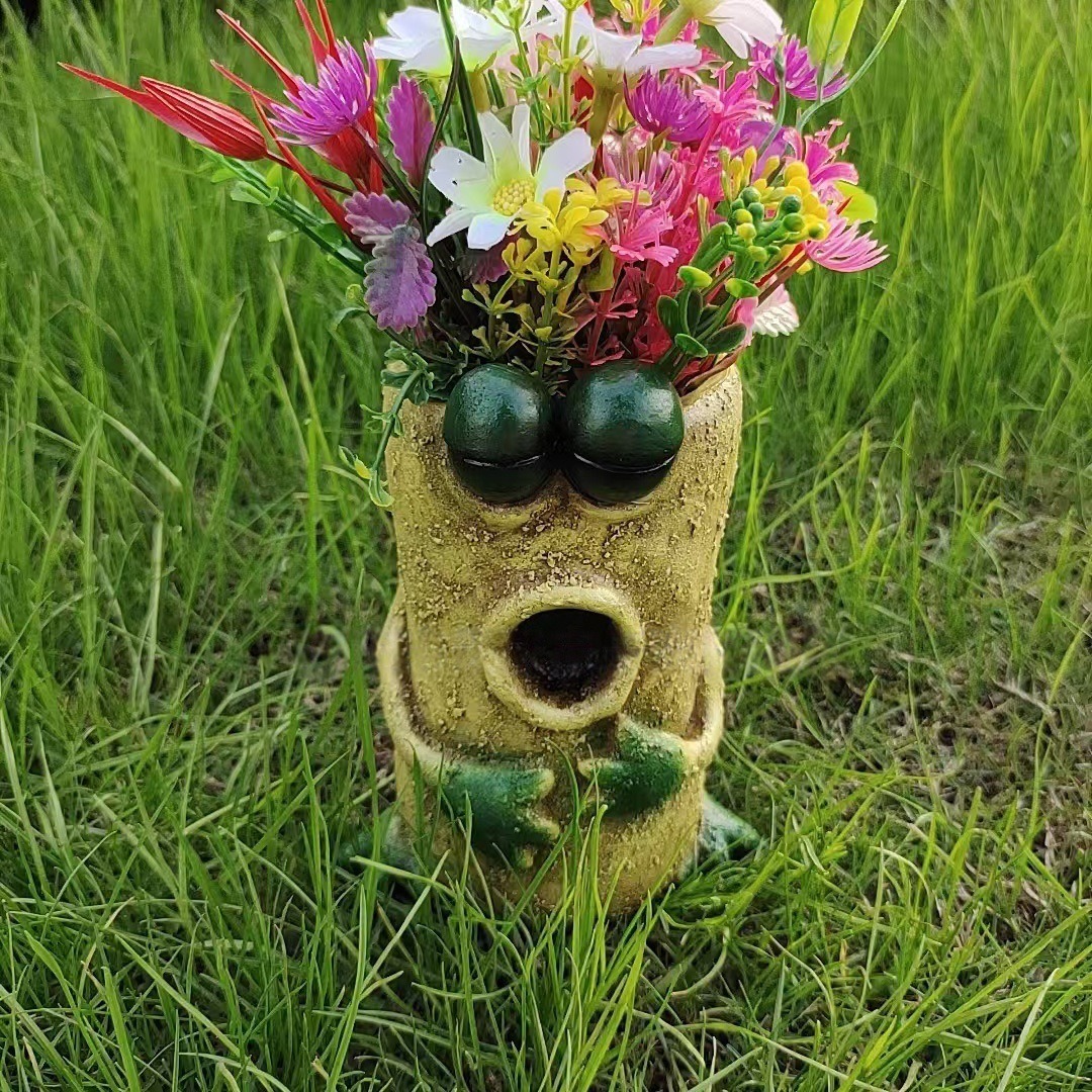 Resin Frog Planter with Draina - Snake Plant Ceramic ulasan dan harga