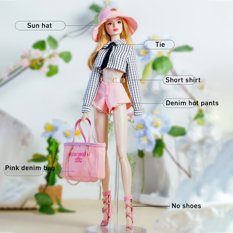 32cm Supermodel Doll Clothes S - Philodendron Pink Princess ulasan dan harga