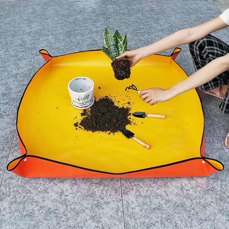 Thickened Waterproof Mats Gard - Snake Plant Ceramic ulasan dan harga