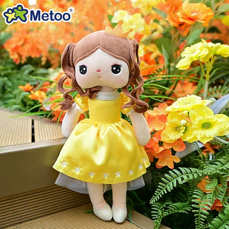 Original 38cm Metoo Angela Dol - Philodendron Pink Princess ulasan dan harga